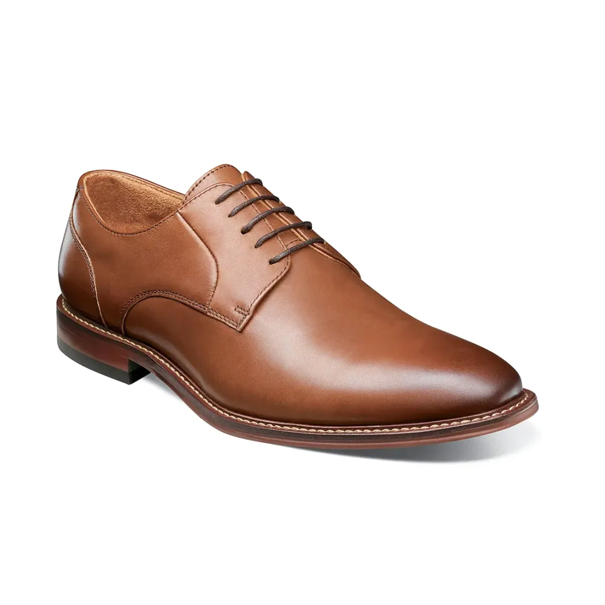 Stacy Adams Marlton Plain Toe Derby Chocolate Brown Dress Shoes 10.5M Stacy Adams Men main image 3