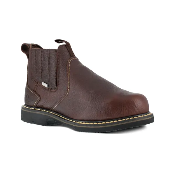 WARSON BRANDS IRON AGE MEN'S MET SAFETY TOE BROWN
