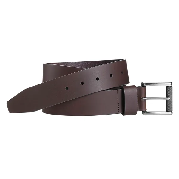 Johnston & Murphy Roller Buckle Belt Brown