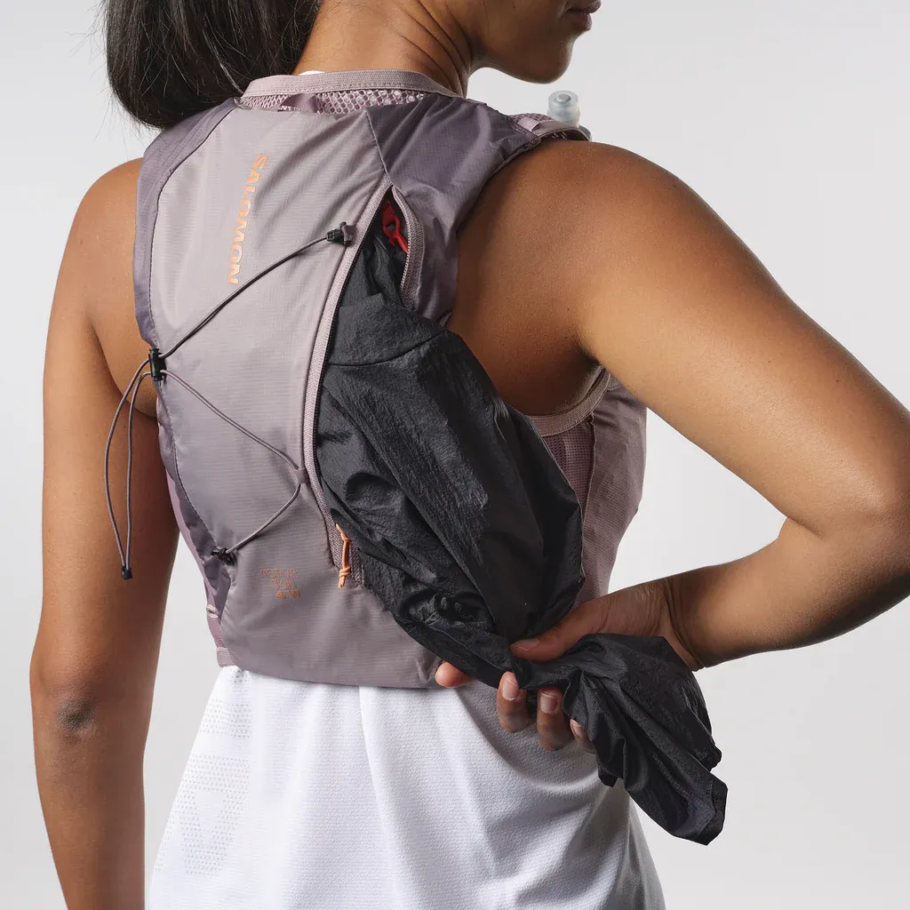 PIZZA　SALOMON ACTIVE SKIN 4 ベストXL ACTIVE SKIN 4 Unisex Running Vest with flasks included | Salomon