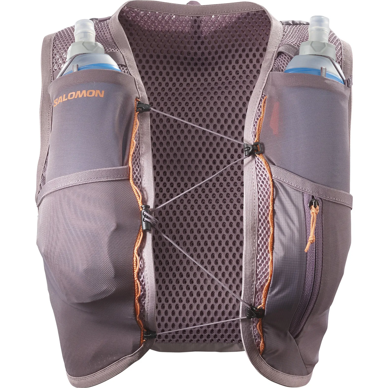 PIZZA　SALOMON ACTIVE SKIN 4 ベストXL ACTIVE SKIN 4 Unisex Running Vest with flasks included | Salomon