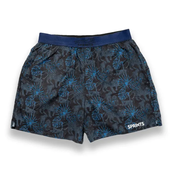 Sprints Men's Sprints Avigate 5" Fusion Short Acid Jags Blue