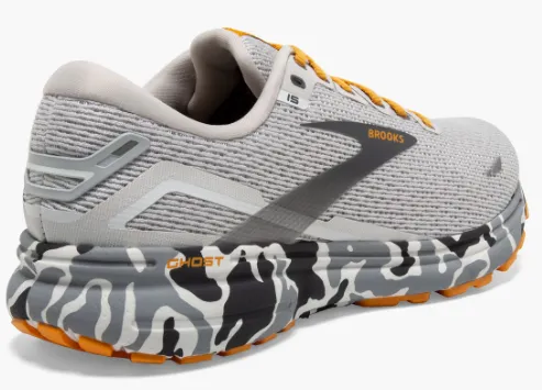 BROOKS M Ghost 15 Blanc/Gray/Sunflower
