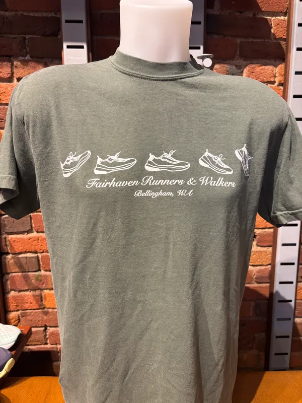 Fairhaven R&W FR RUNNING SHOES TEE MOSS