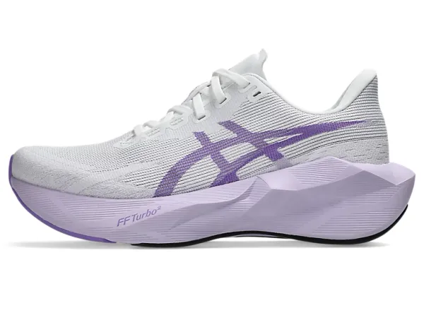 Asics Women's Novablast 6 White/Murasaki