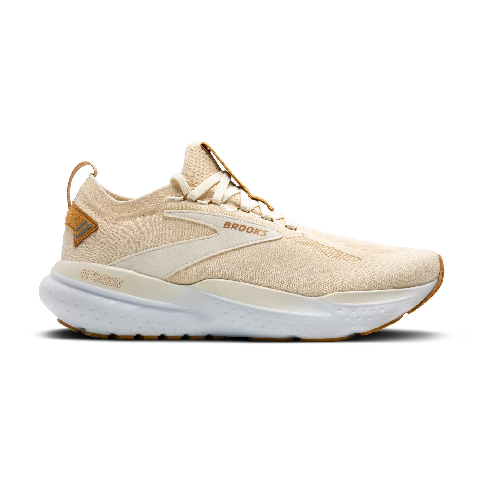 Brooks Women's Glycerin StealthFit 21 103 Marshmallow/Cream/Biscuit