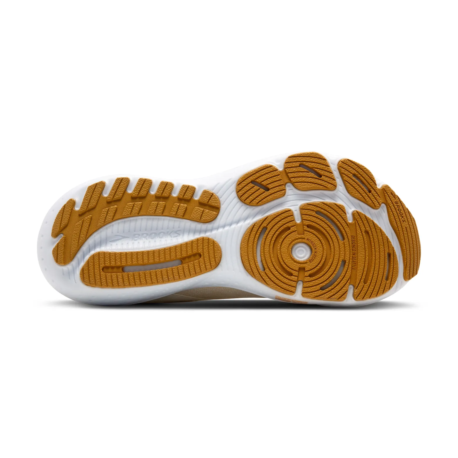 Brooks Women's Glycerin StealthFit 21 103 Marshmallow/Cream/Biscuit
