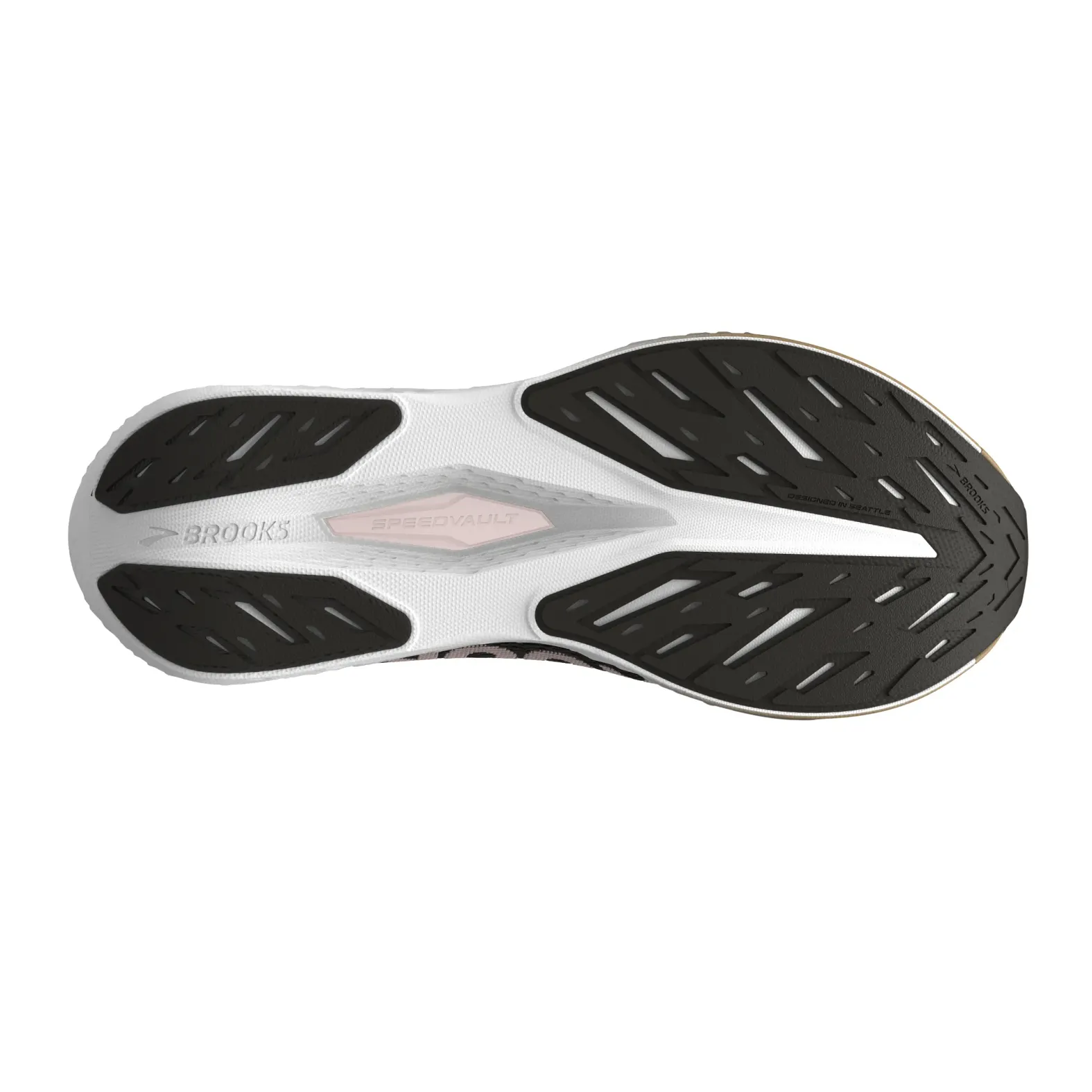 BROOKS Men's Hyperion Max 2 Black/Gold/Pink