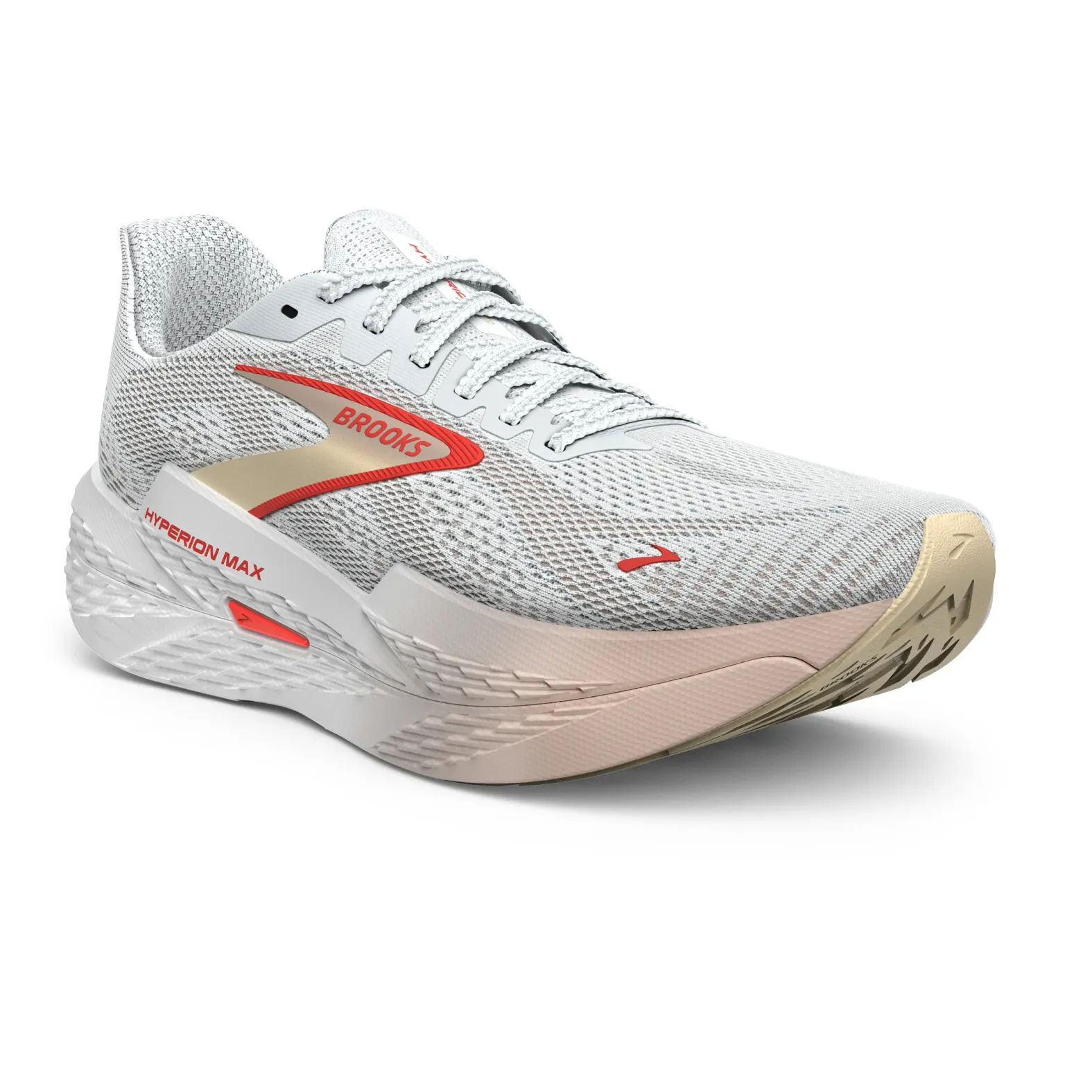 Brooks Women's Hyperion Max 2 173 White/Peach/Coral