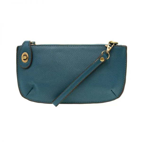 Joy Susan Mini Crossbody Wristlet Clutch Peacock