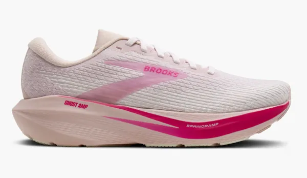 BROOKS W GHOST AMP PINK/PINK/FUCHSIA