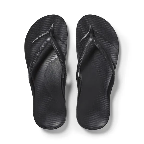 Archies Footwear ARCHIES FLIP FLOPS BLACK