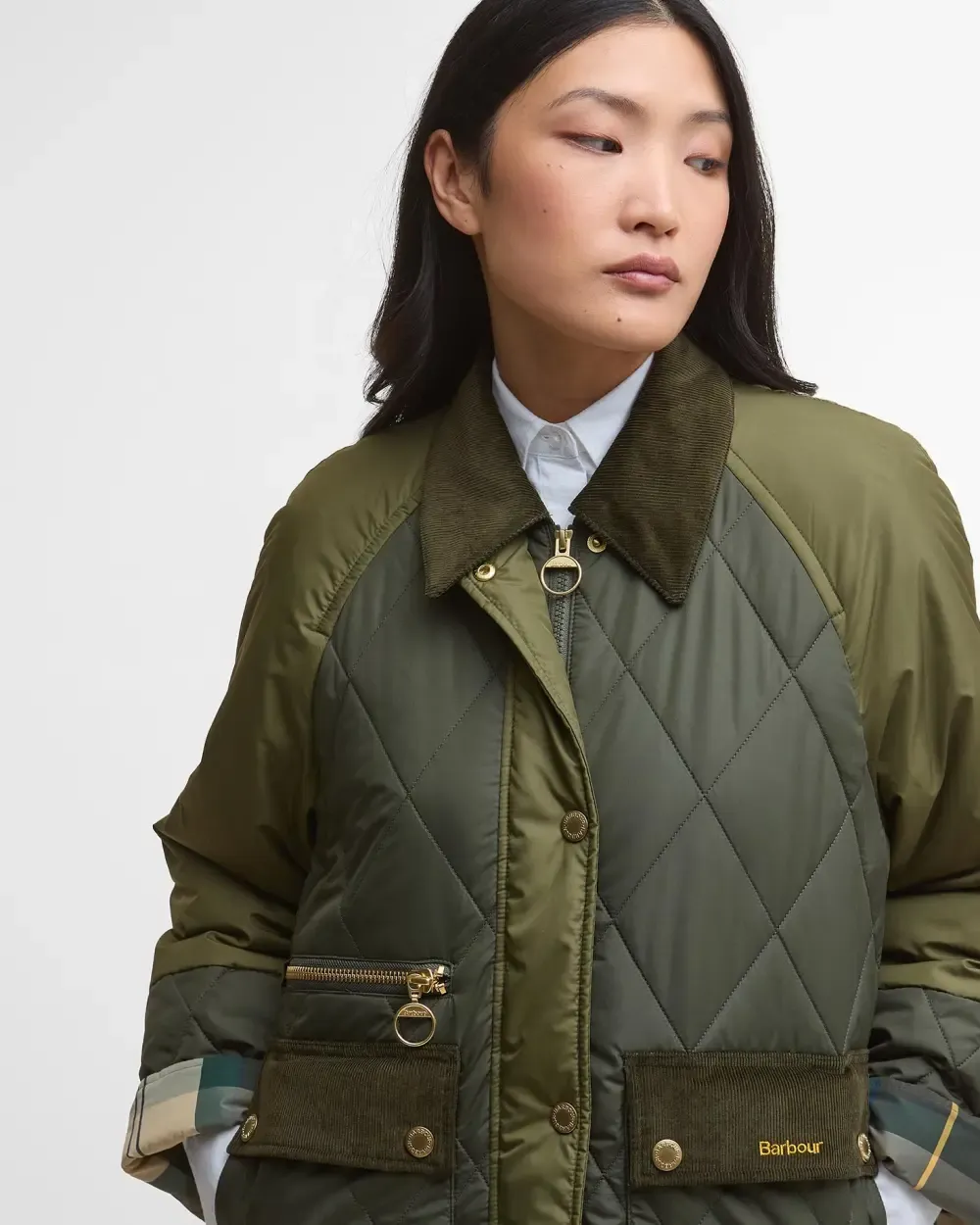 Martha Quilted Jacket Olive- Barbour