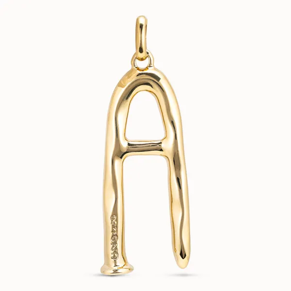 UNOde50 Gimme an Initial Charm Gold A