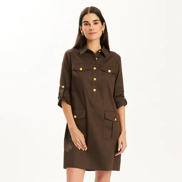 Tyler Boe 72001FF Rory dress Demitasse