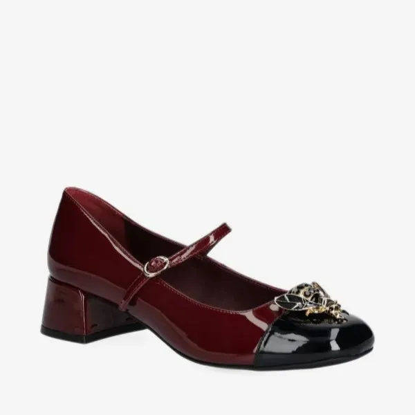 JEFFREY CAMPBELL Jitterbug2 black/wine