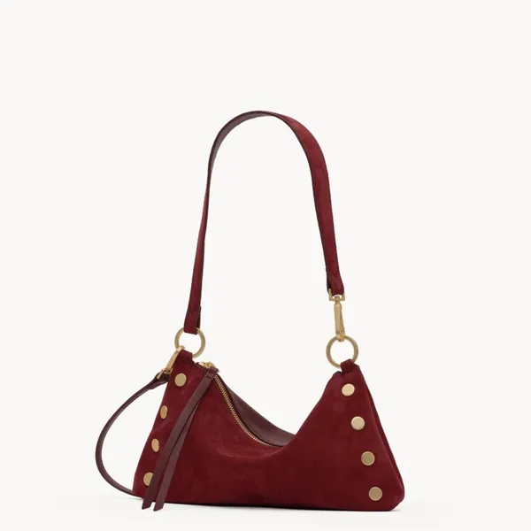HAMMITT Kyle sml Cherrywood Suede BG