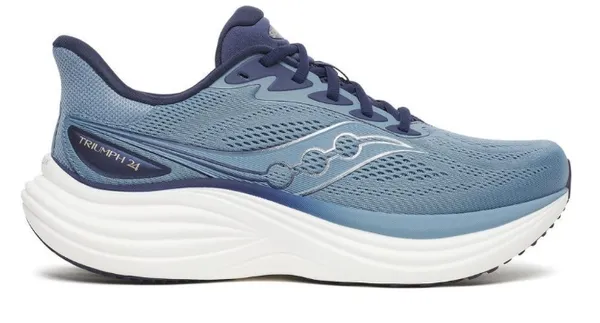 Saucony Men's Triumph 24 Wide Windward / Naval