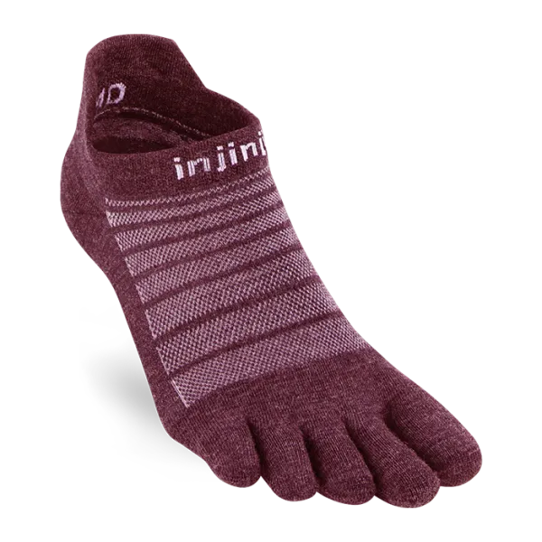 Injini run lightweight wool GARNET