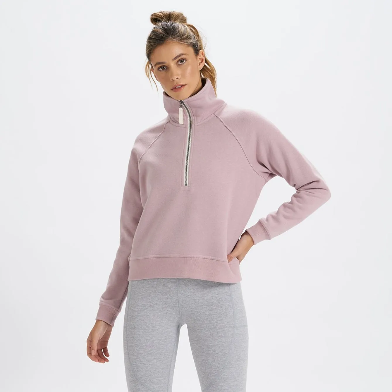 Vuori W Restore 1/2 Zip Dusk