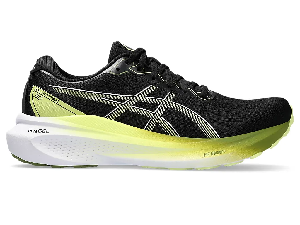 Asics Men's GEL-KAYANO 30 003 Black/GlowYellow