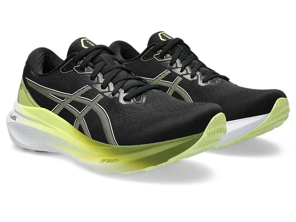 Asics Men's GEL-KAYANO 30 003 Black/GlowYellow
