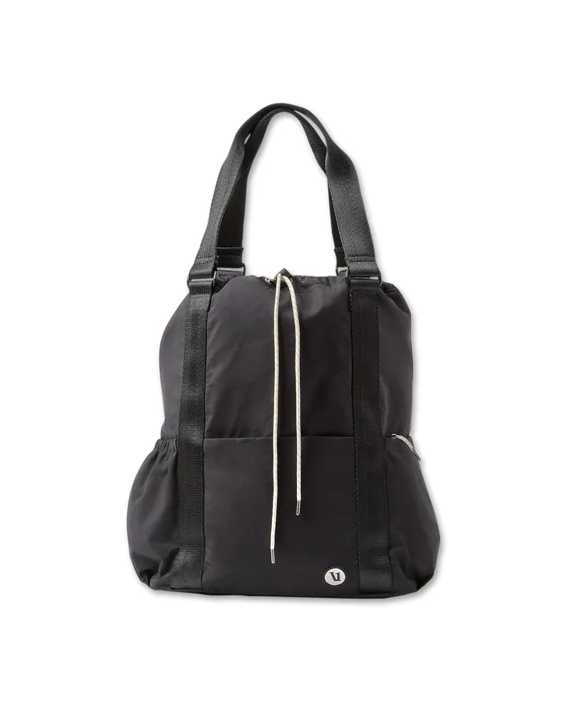 Vuori Convertible Tote Bag Black display picture 2