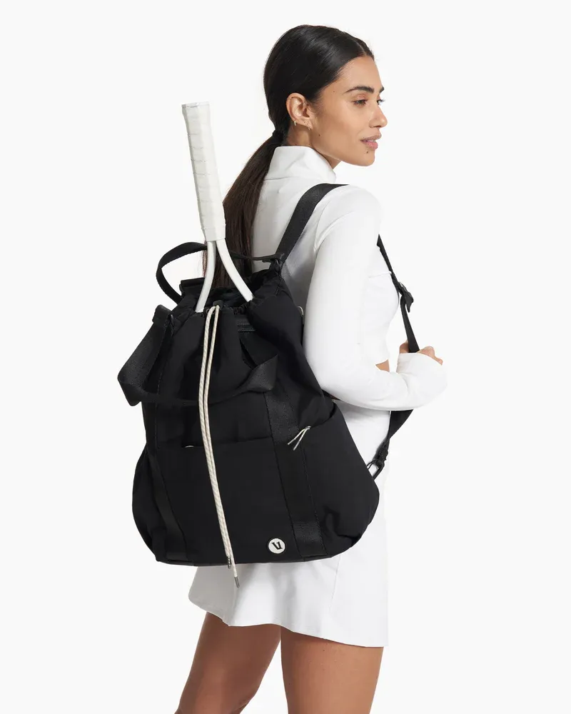 Vuori Convertible Tote Bag Black display picture 3