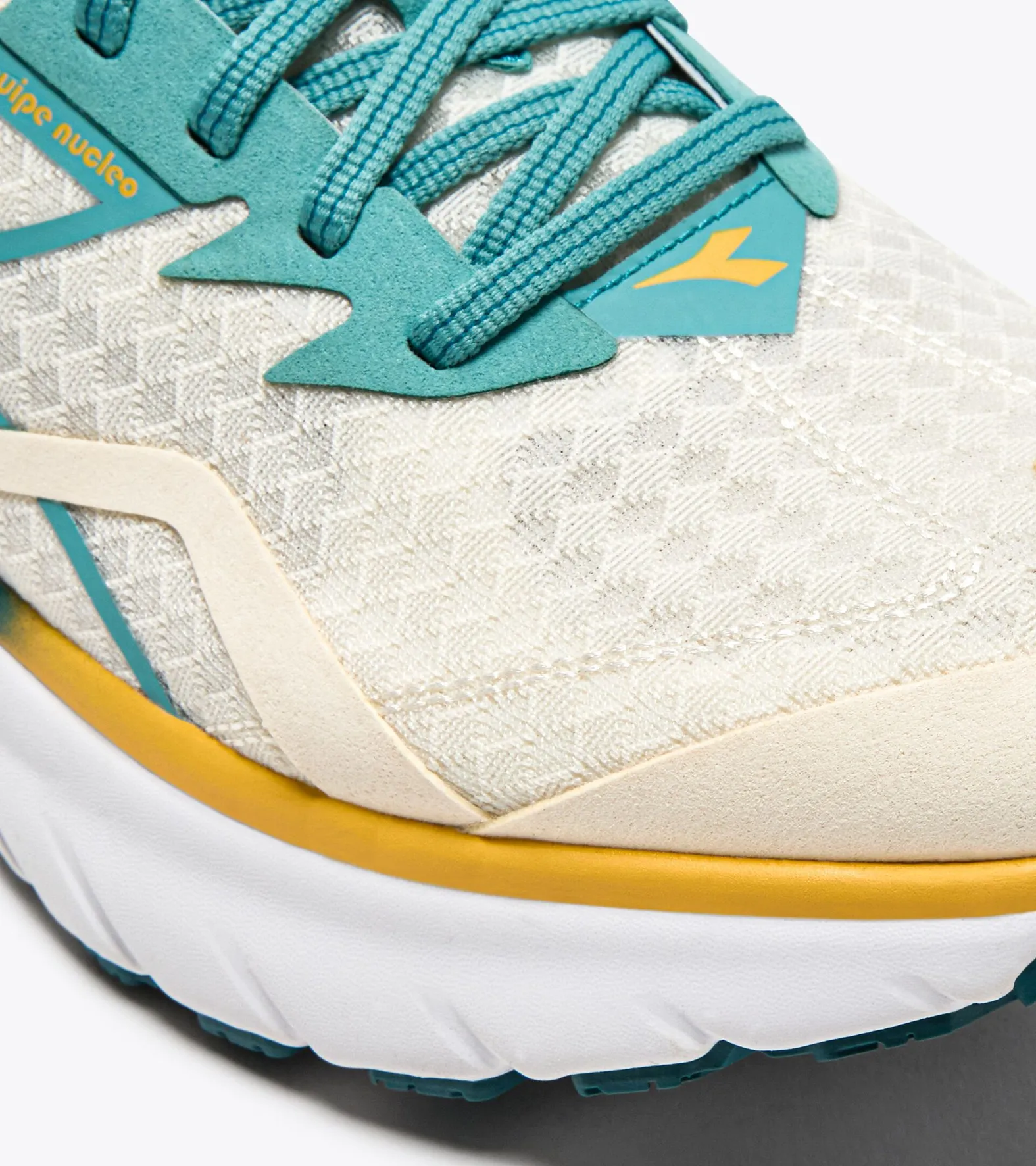 DIADORA Women's Equipe Nucleo WIDE Whisper White/Dusty Turquoise