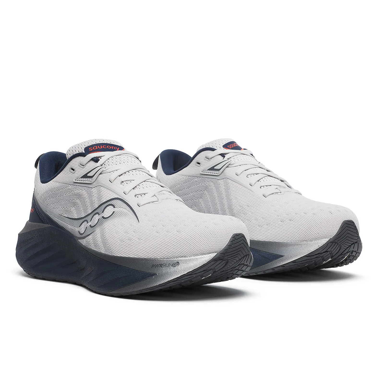 NEW SAUCONY men\'s triumph 22 shoe in cloud/navy SAUCONY Men main image 4