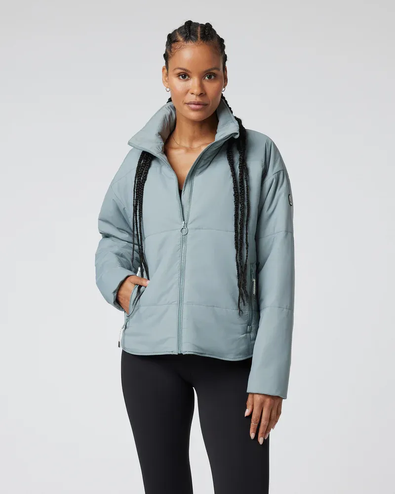 Vuori Women's Canyon Insulated Jacket Vintage Pistachio