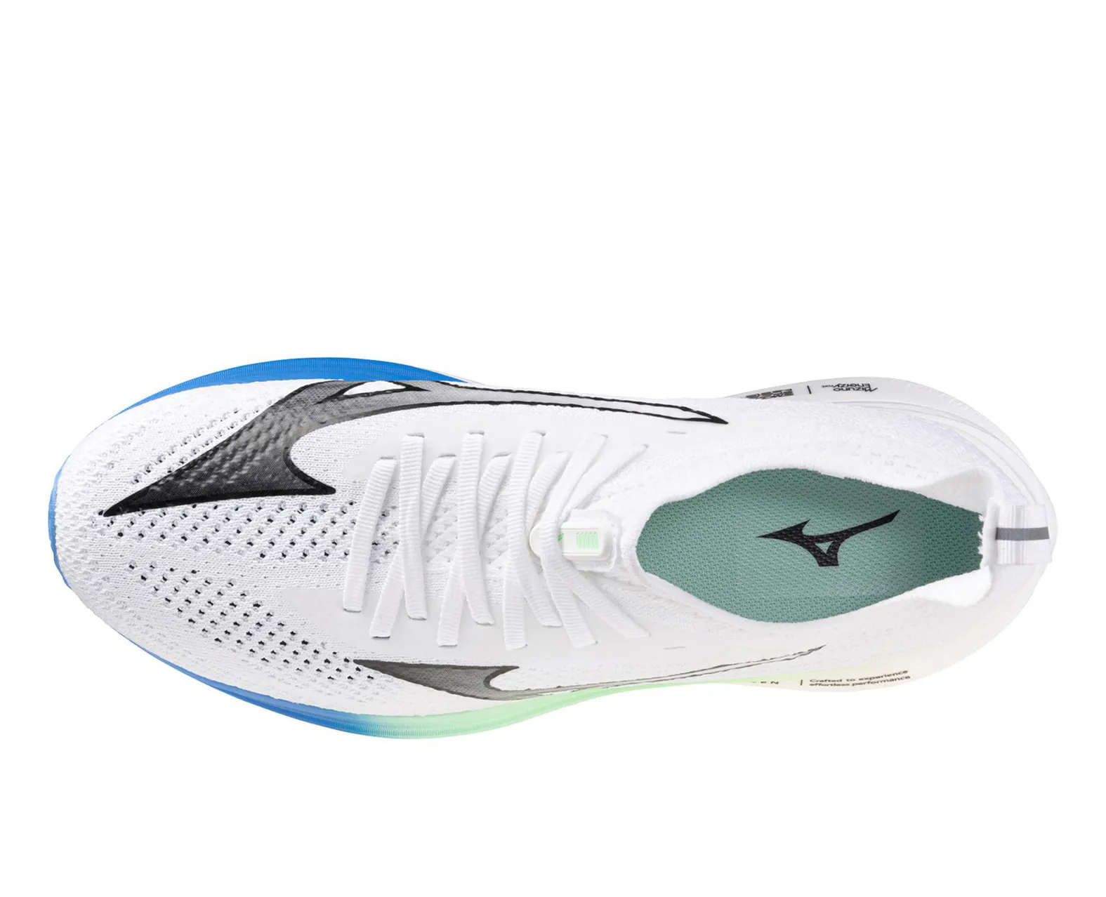 MIZUNO WOMENS NEO ZEN WHITE/FRONTIER BLUE MIZUNO WOMENS NEO ZEN WHITE/FRONTIER BLUE