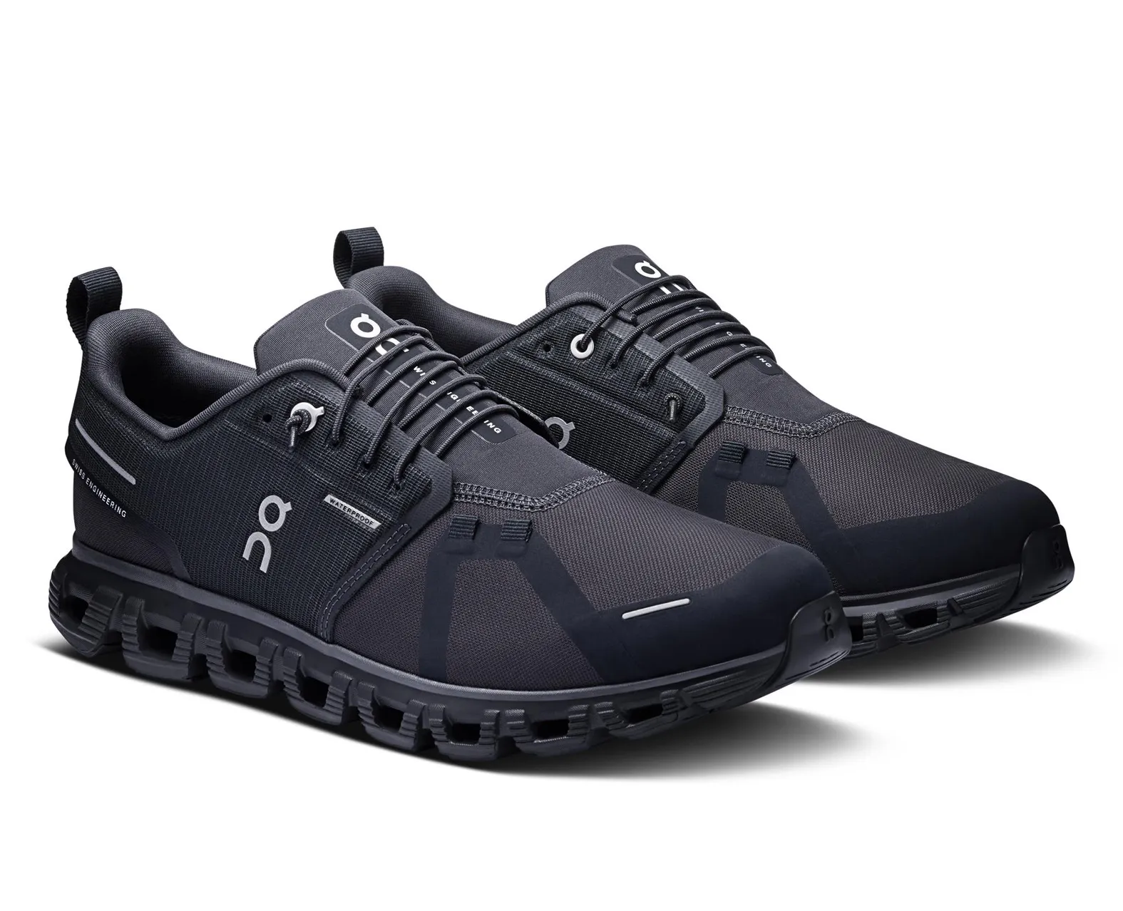 On Cloud 6 Waterproof ブラック ON RUNNING Men's Cloud 6 Waterproof Black | Black