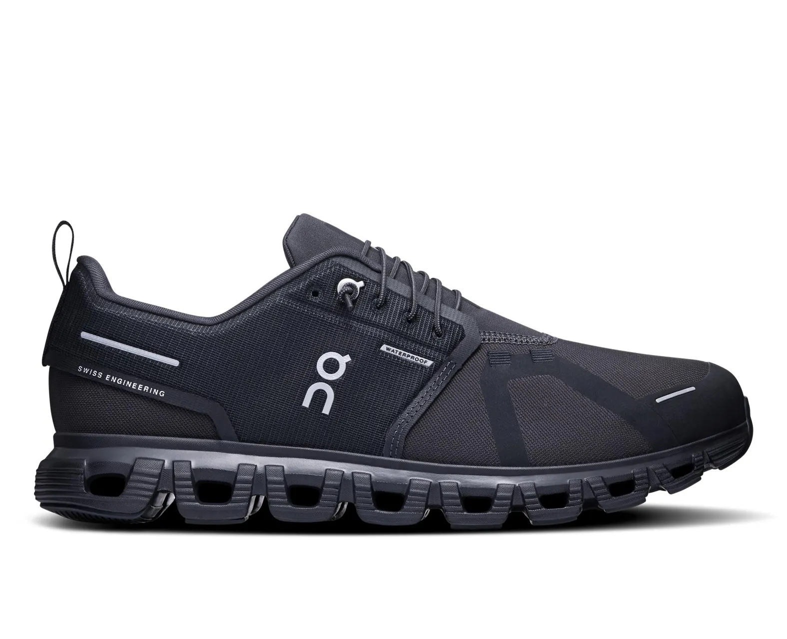 ON RUNNING Men's Cloud 6 Waterproof Black | Black