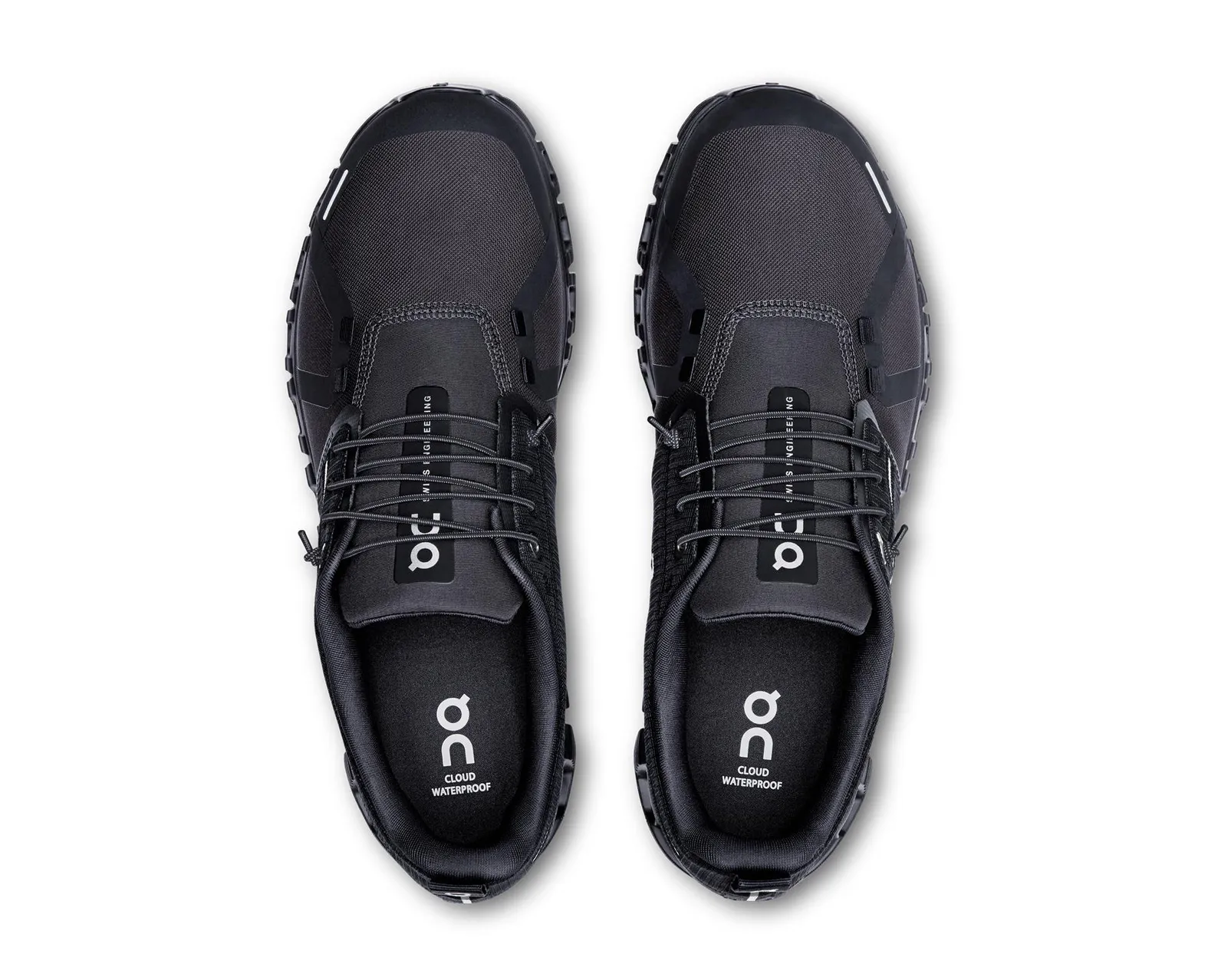 On Cloud 6 Waterproof 27cm ブラック on-running Men's Cloud 6 (Waterproof) Black/Black