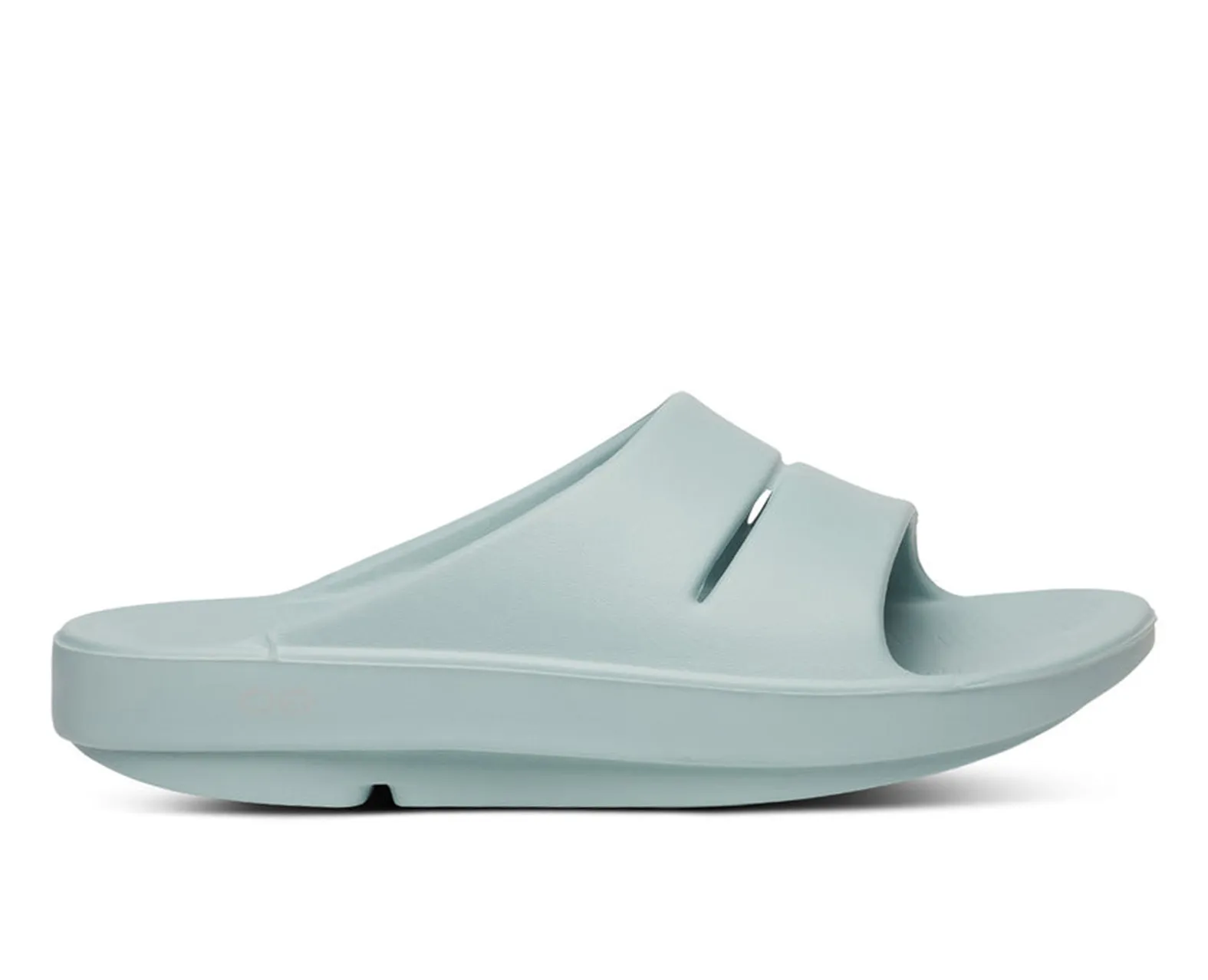 OOFOS Slide Sandals in Light Gray Women main image 4