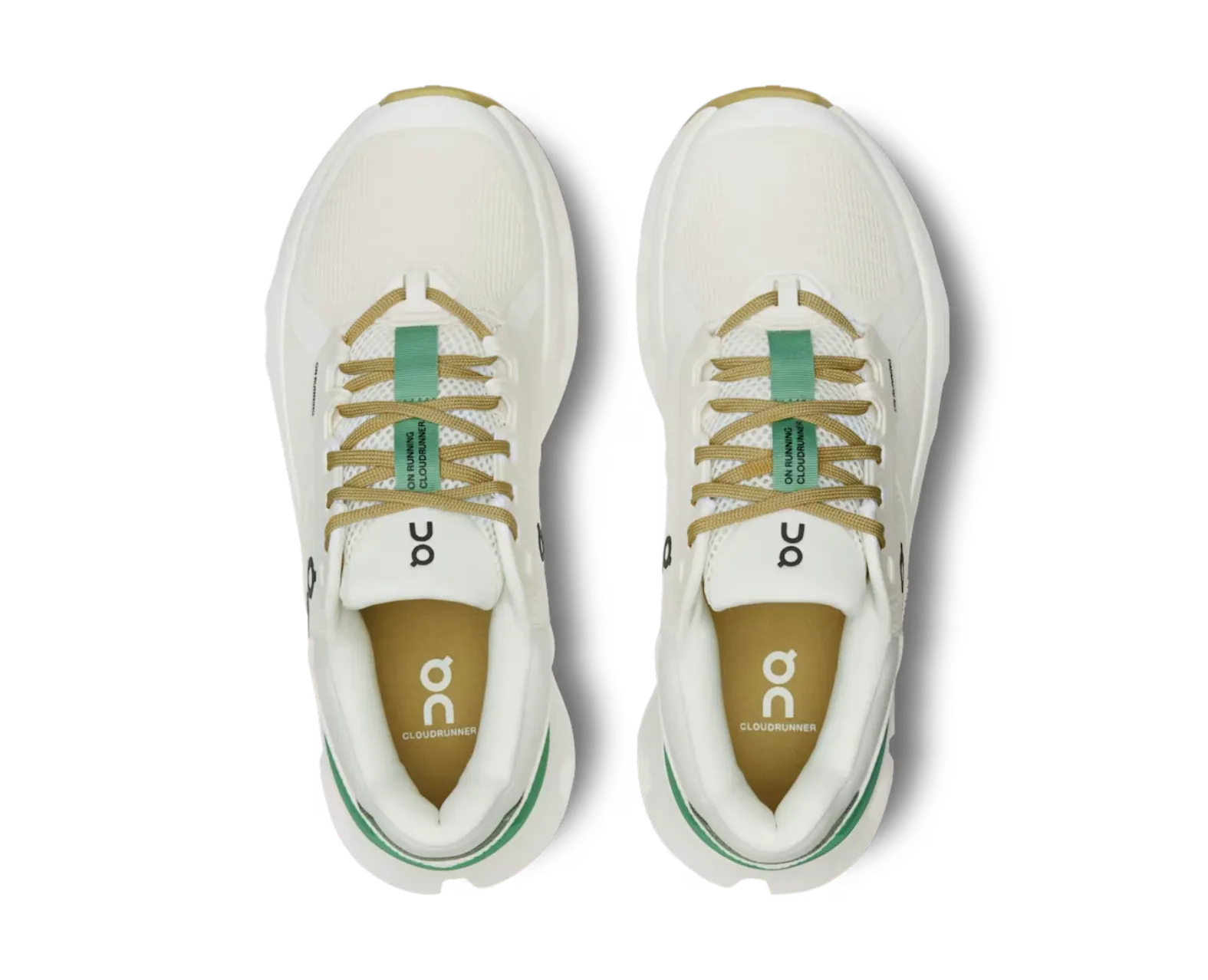 ON RUNNING W. CLOUDRUNNER 2 WHITE/GREEN display picture 1