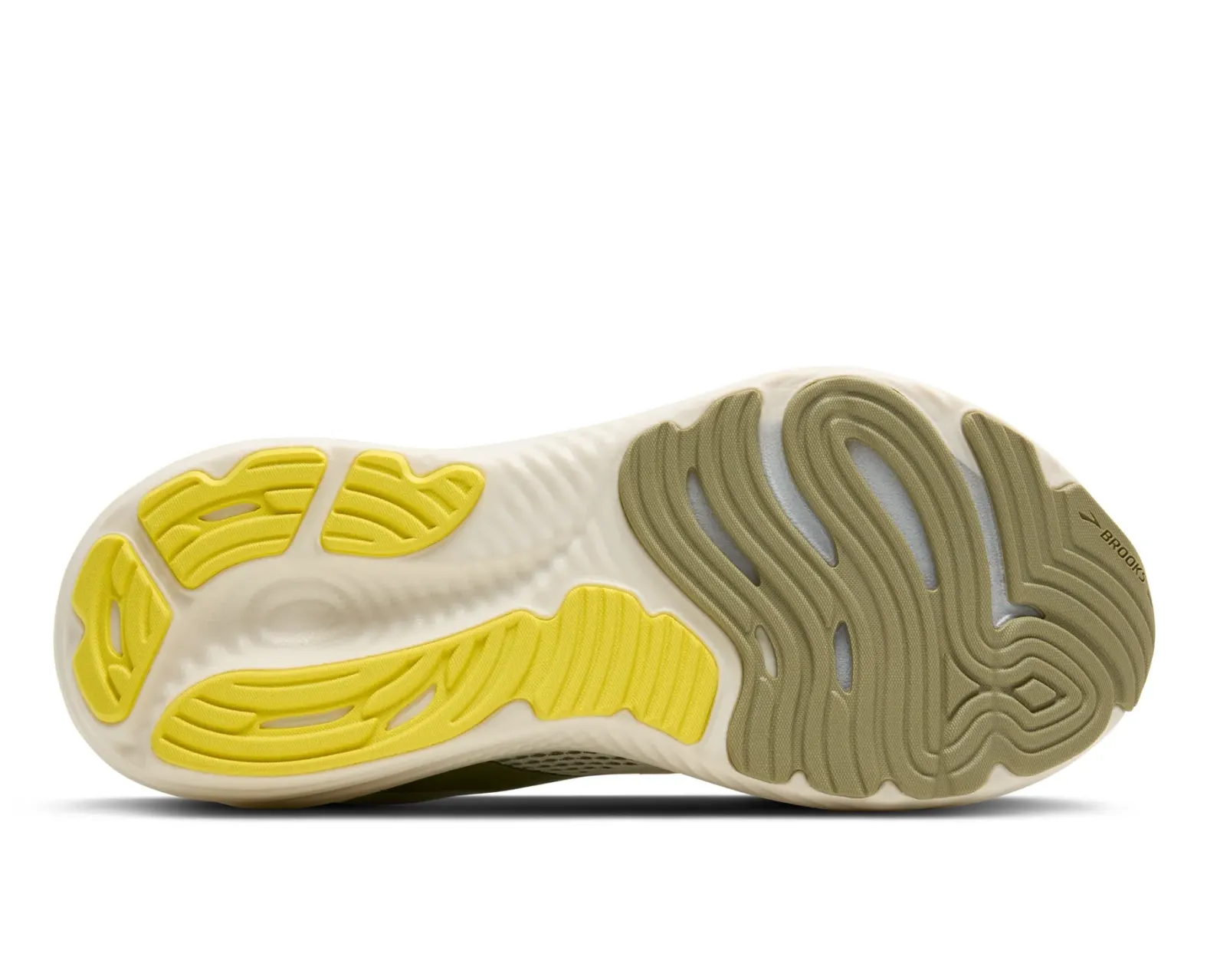 Brooks Men's Glycerin 22 Coconut/Tea/Blazing Yellow