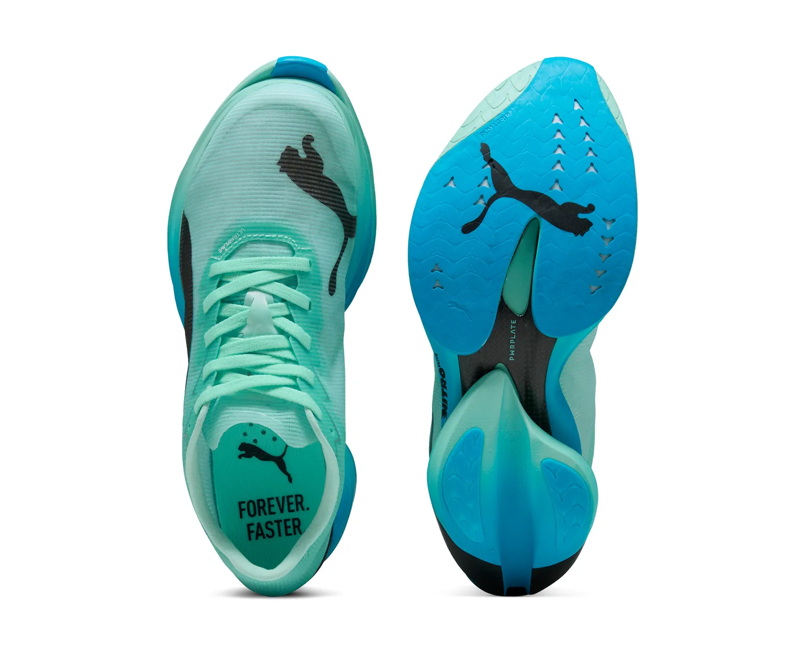 Puma Men's Fast-R NITRO Elite 3 Mint Melt/Speed Blue