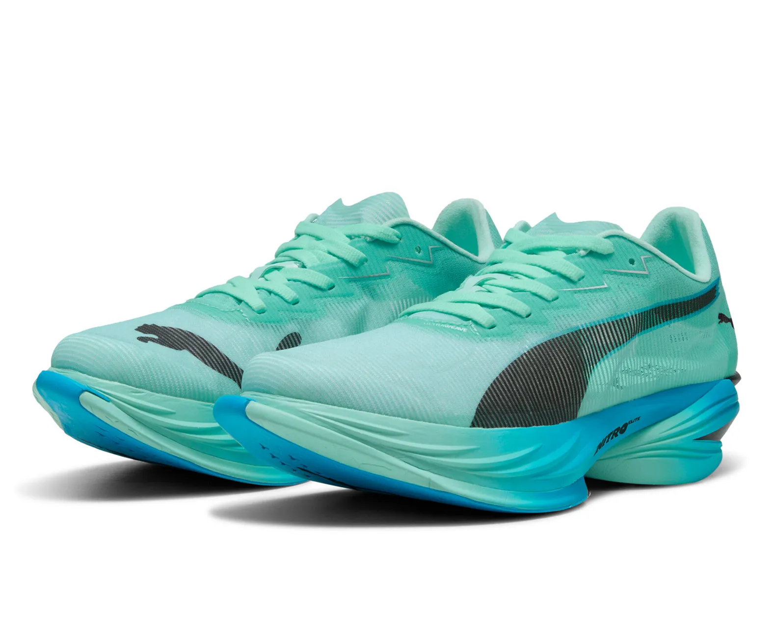 Puma Men's Fast-R NITRO Elite 3 Mint Melt/Speed Blue