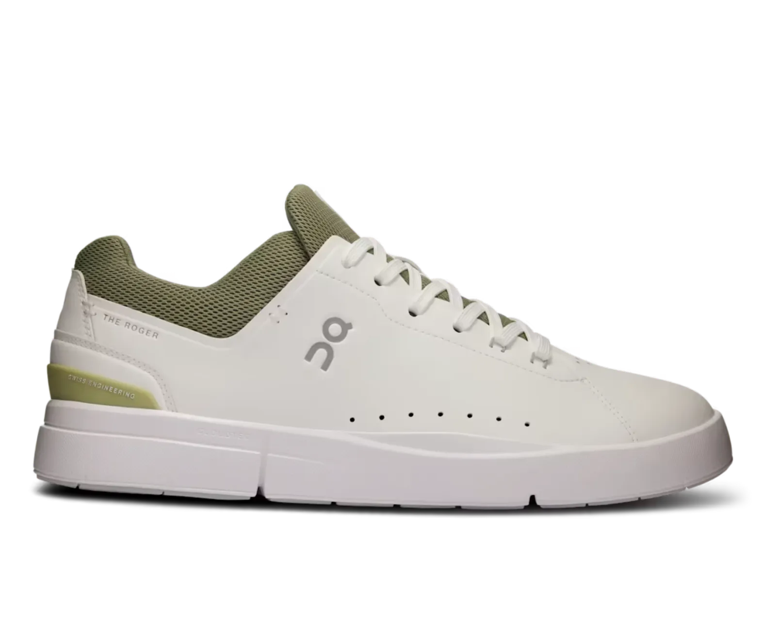 On Men's THE ROGER Advantage White/Olive