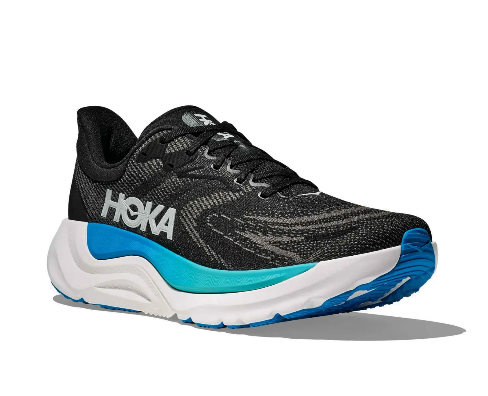 HOKA MENS BONDI 8 BLACK MESH FIRM COMFORTABLE ATHLETIC RUNNING SHOES SIZE 11.5D Bondi 9 Men main image 3