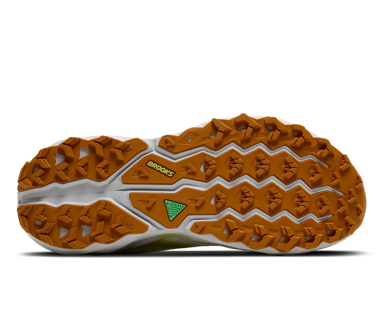 Brooks Men's Cascadia 19 183 Coconut/Olive/Ginger