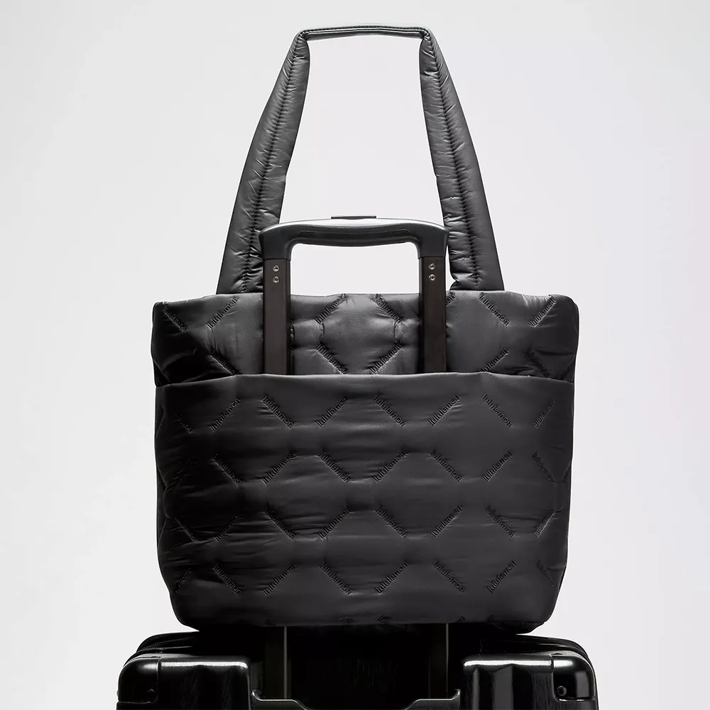 lululemon Quilty Pleasures Tote Bag Black lululemon Quilty Pleasures Tote Bag Black