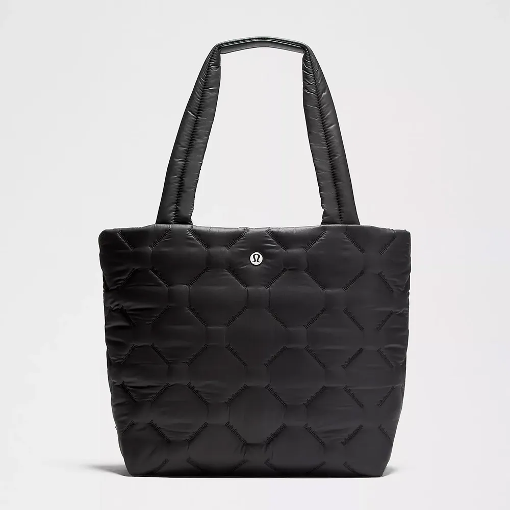 lululemon Quilty Pleasures Tote Bag Black lululemon Quilty Pleasures Tote Bag Black