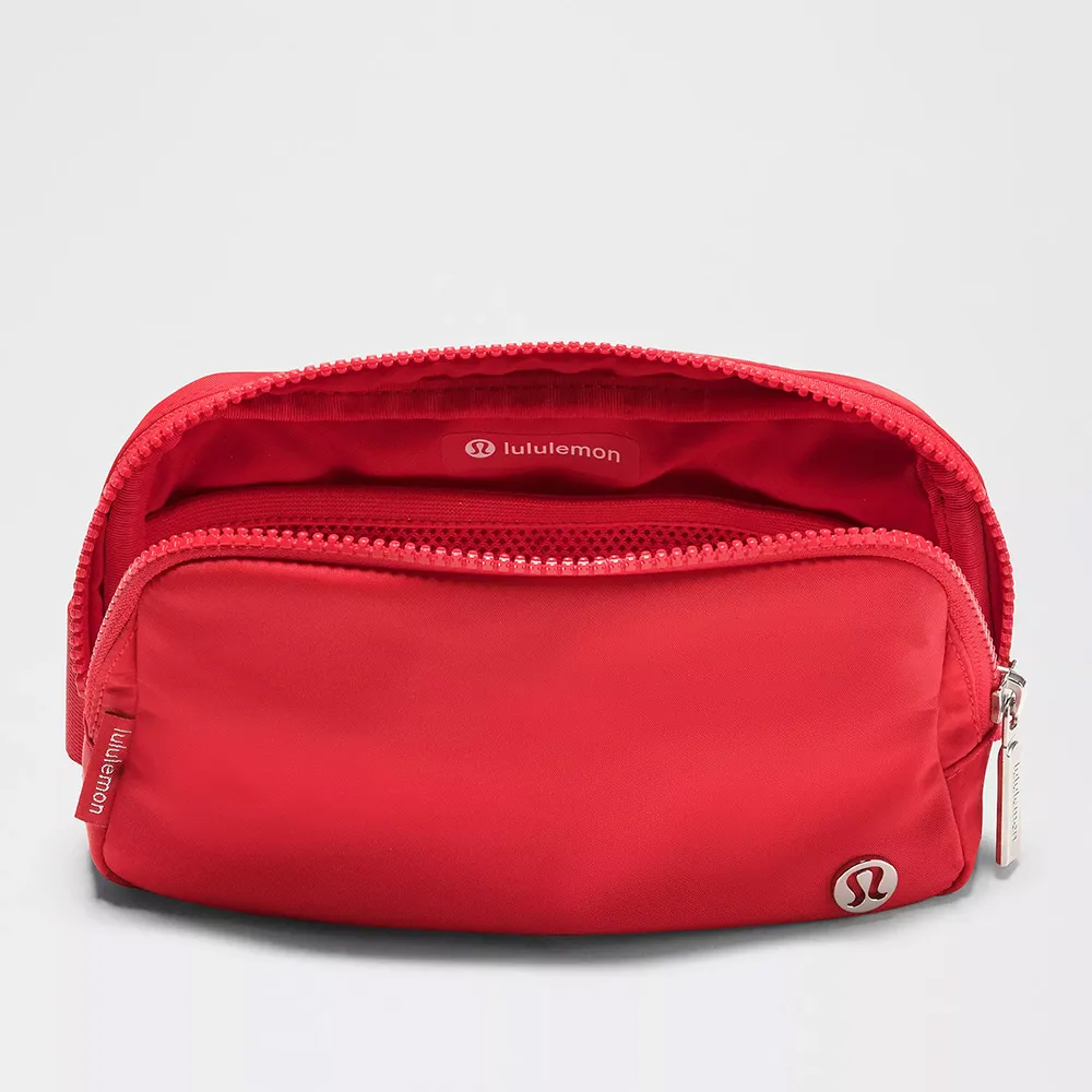 lululemon Everywhere Belt Bag with Long Strap 1L Size: One Size Red lululemon Everywhere Belt Bag with Long Strap 1L Size: One Size Red