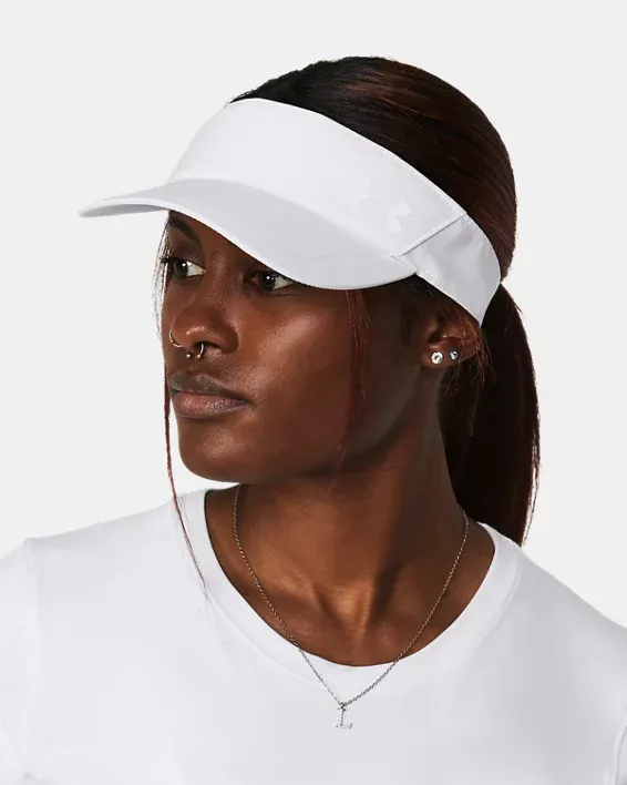 UNDER ARMOUR Women's Launch Visor White