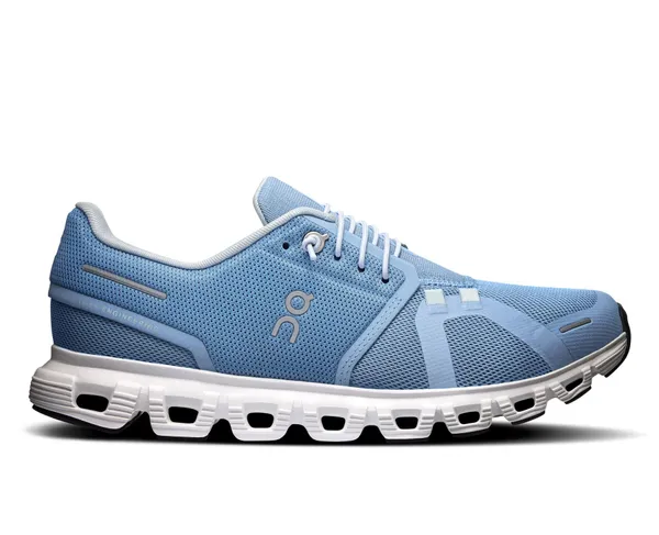 On Women's Cloud 6 Chambray | White