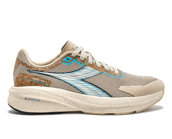 DIADORA Women's Mythos Blushield Volo 5 2030 Beige/Whisper White