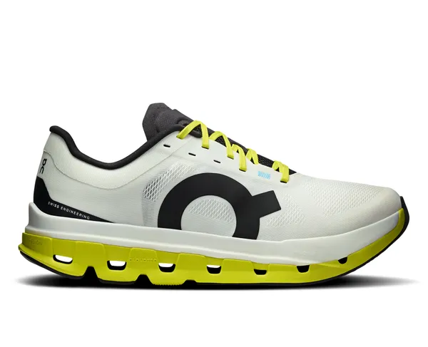 ON Men's Cloudflow 5 White/Lime